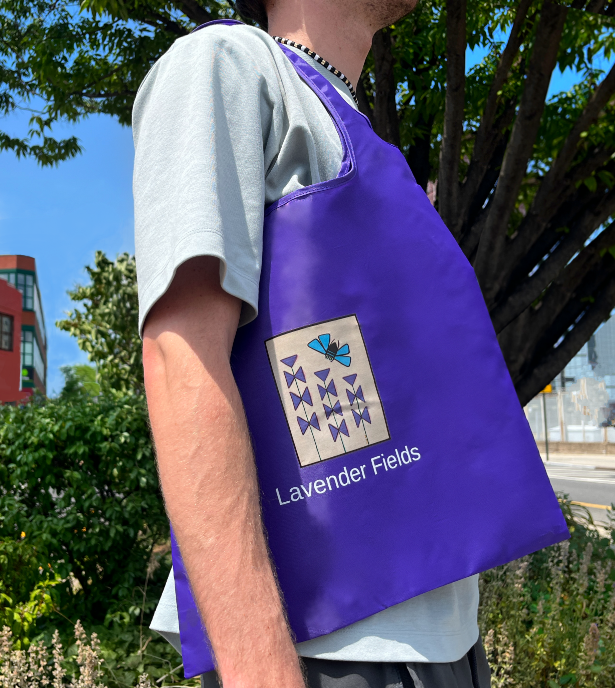 Stylish Bee Prezent Reusable Market Totes