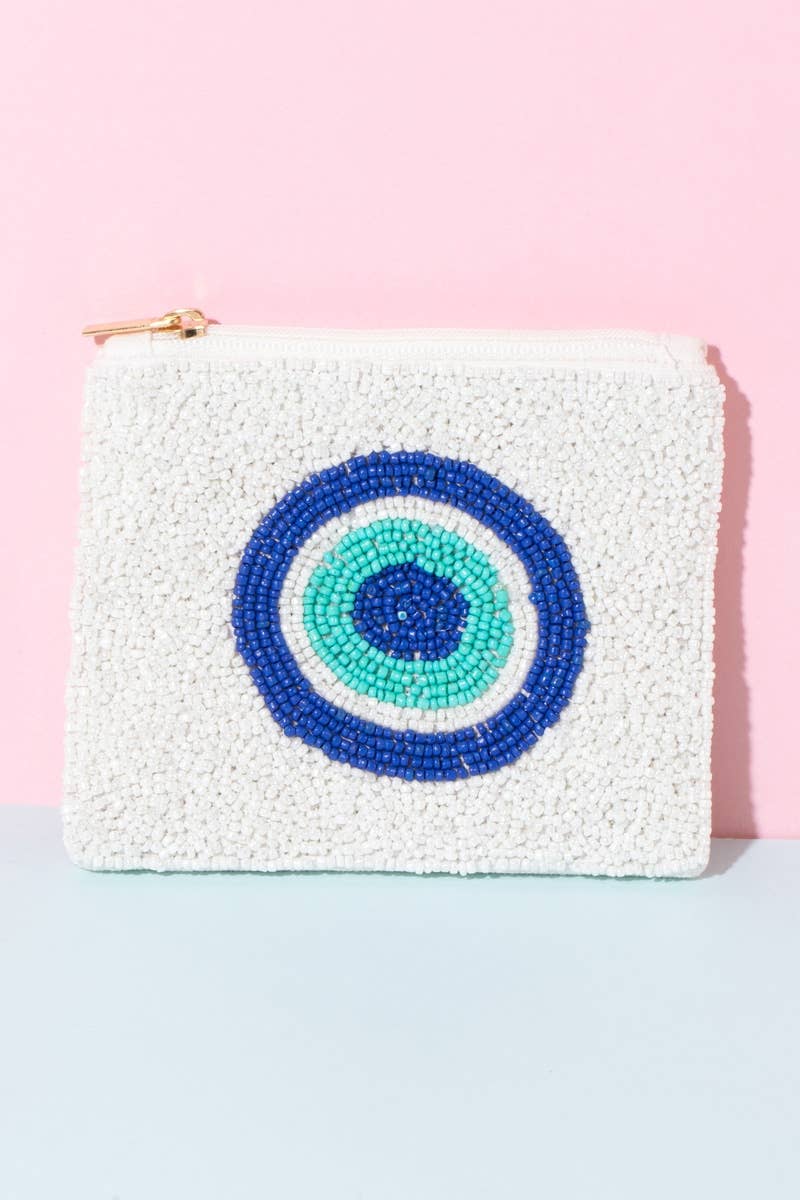 Hand Beaded Coin Purse