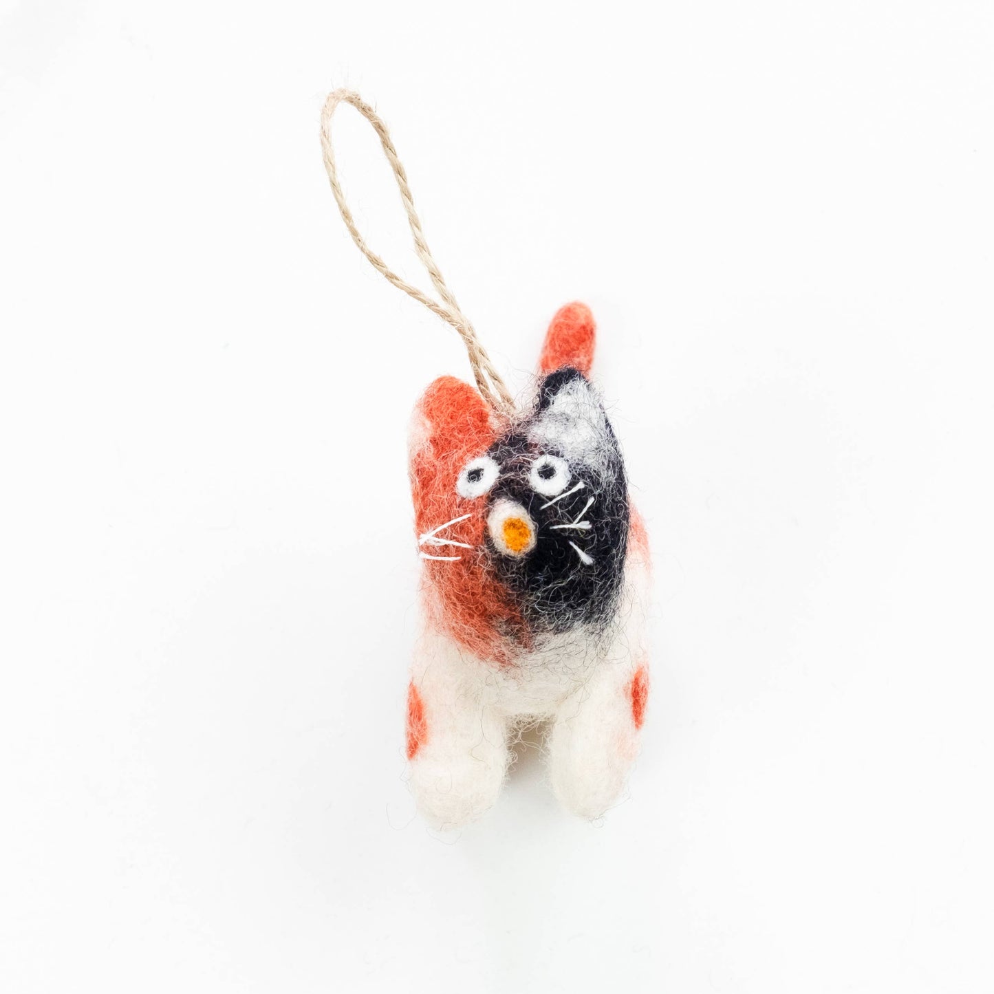 Ornament - Wool Felted Cats (Sold Separately)