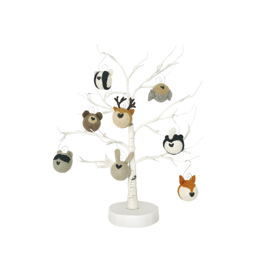 Felt Woodland Animal Ornaments