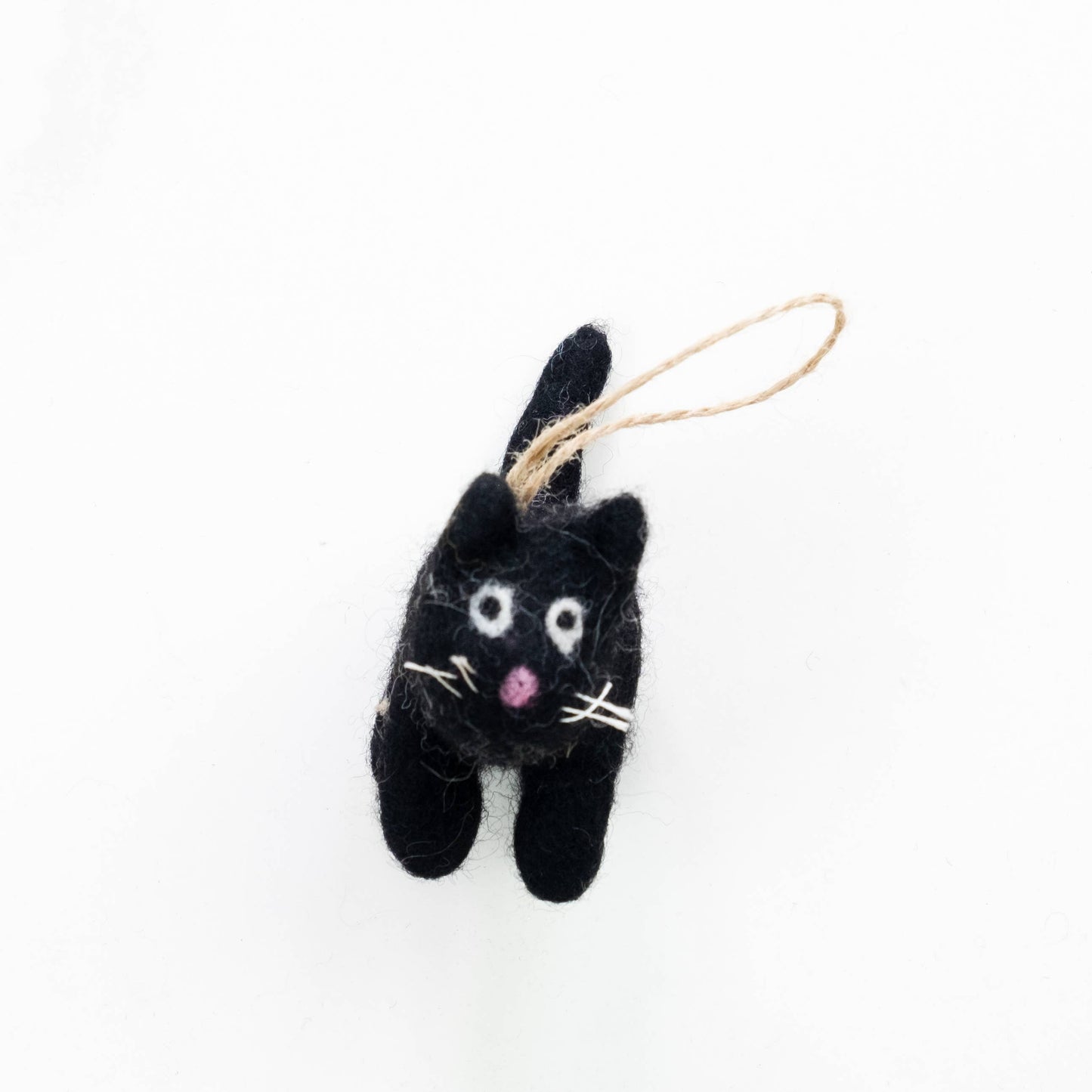 Ornament - Wool Felted Cats (Sold Separately)