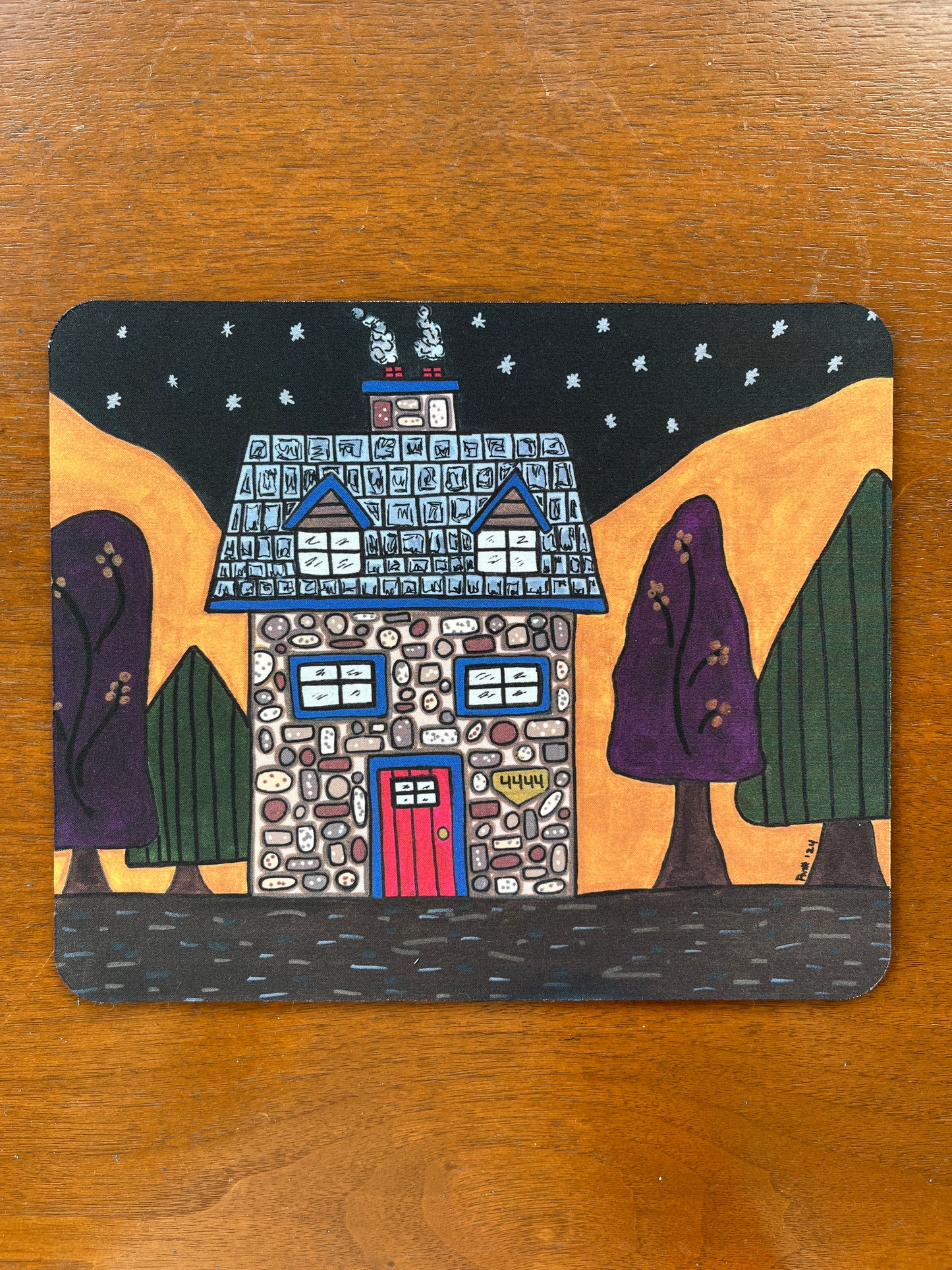 Mousepad- Cobblestone House #4444