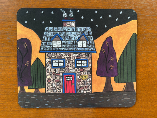 Mousepad- Cobblestone House #4444