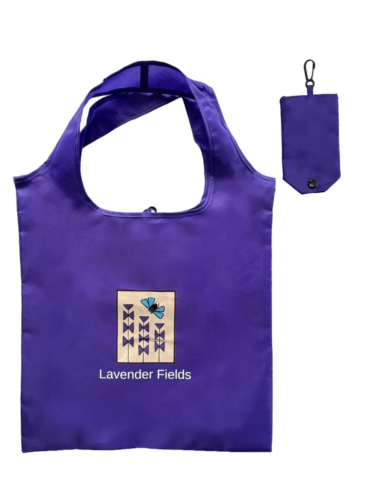 Reusable Lavender Field's Market Tote