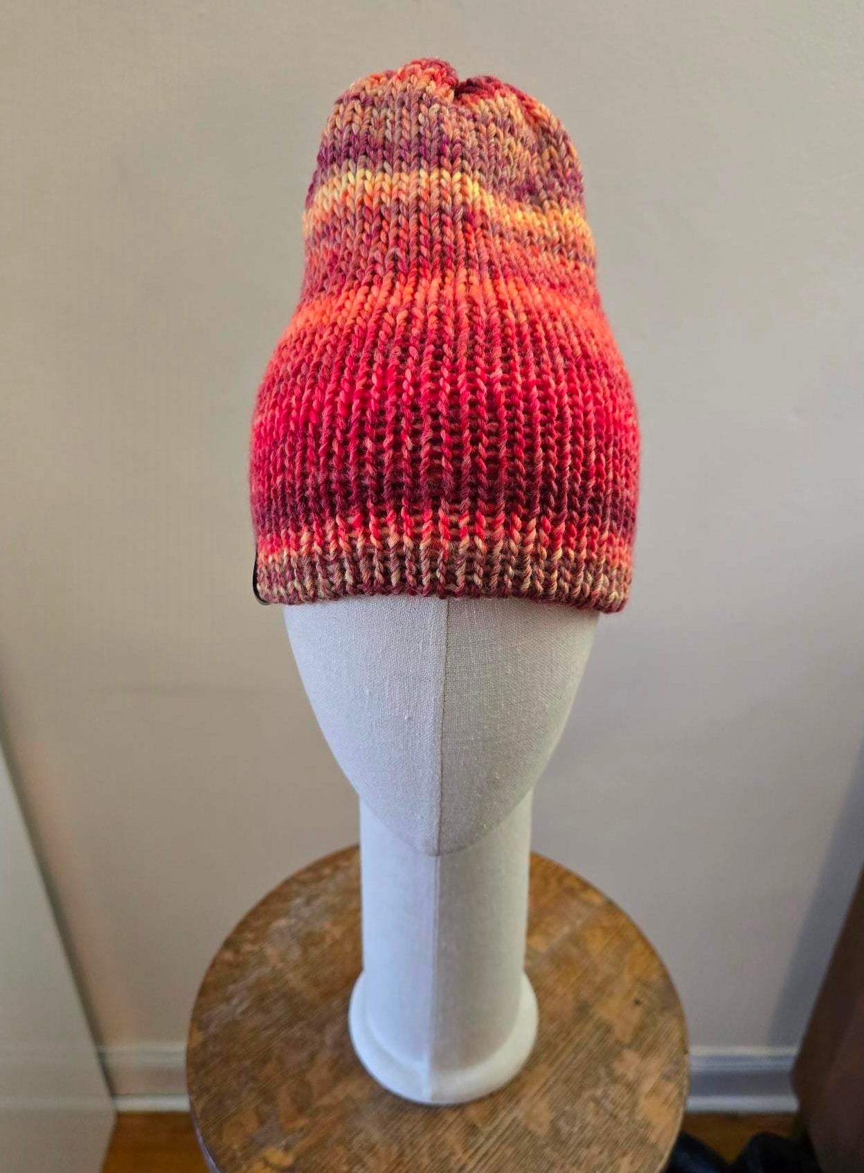 Hand Made Knit Skull Cap