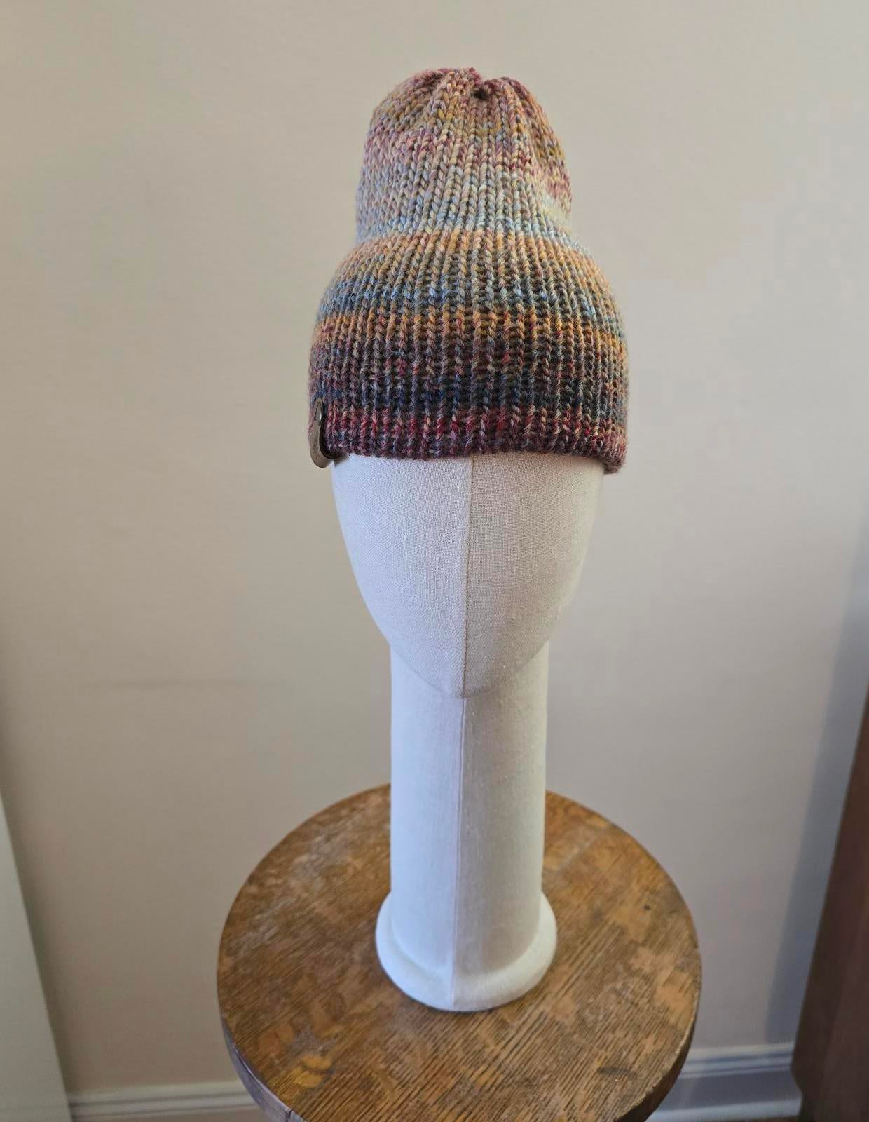 Hand Made Knit Skull Cap