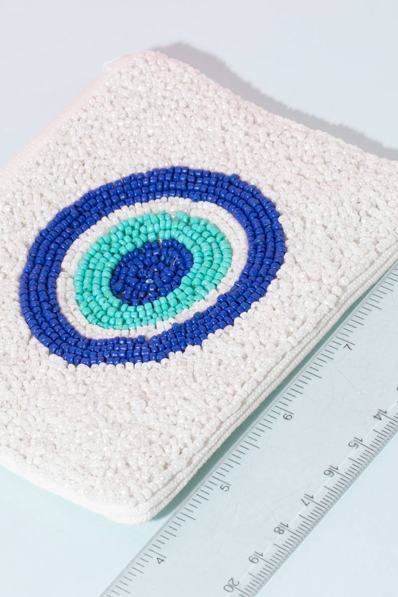 Hand Beaded Coin Purse